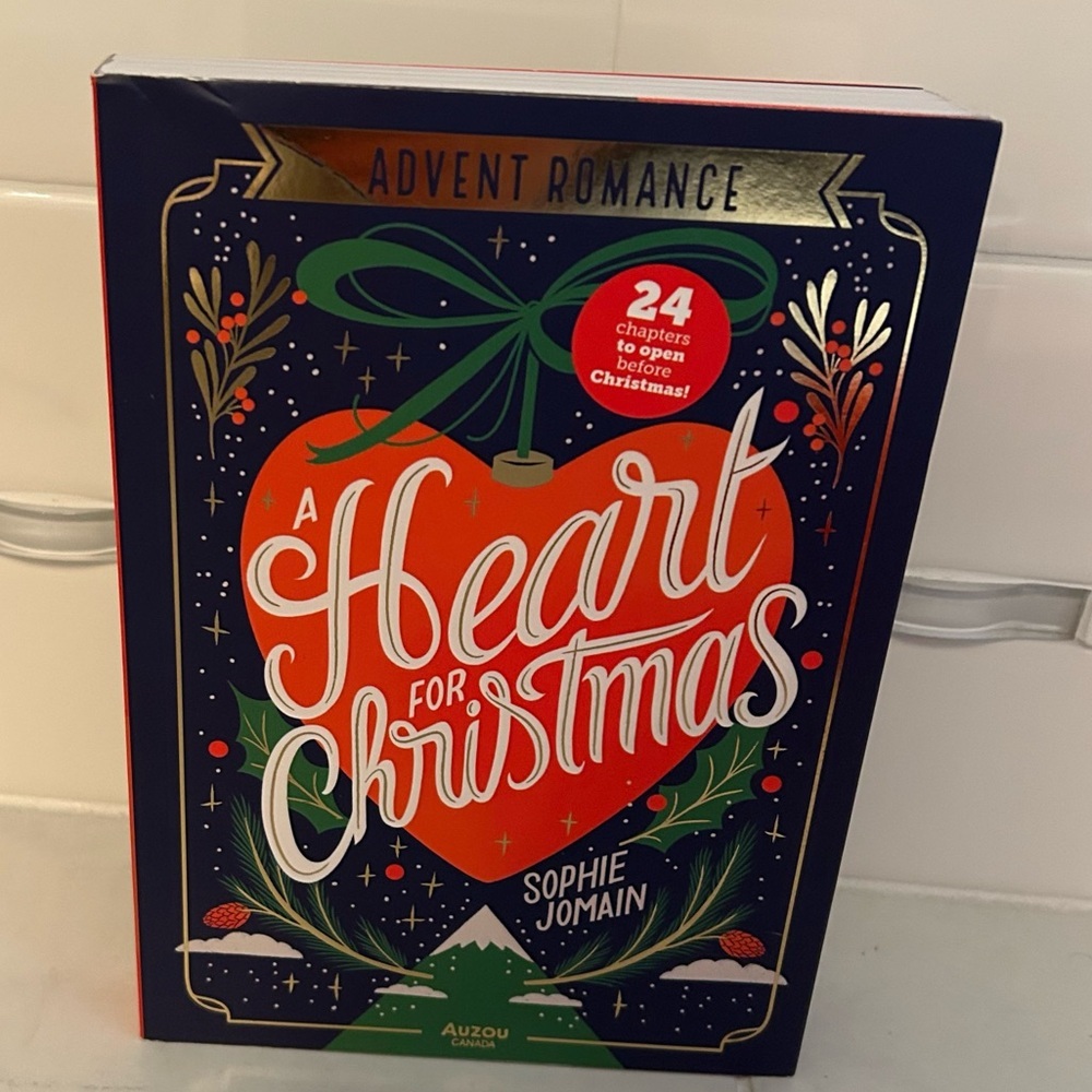 A Heart for Christmas Advent Romance Book. Sophie Jomain. New!
